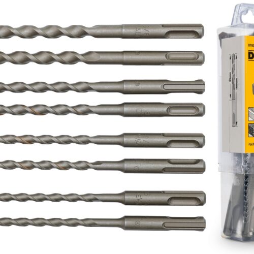 Zestaw wierteł sds+ 8-elementowy: 2 x 6,7,8,10 x 160 mm