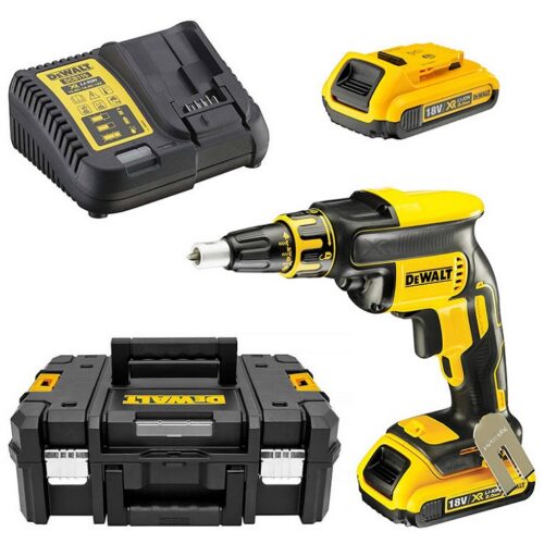 Wkrętarka akumulatorowa do g-k XR 18V 2 x 2,0 Ah