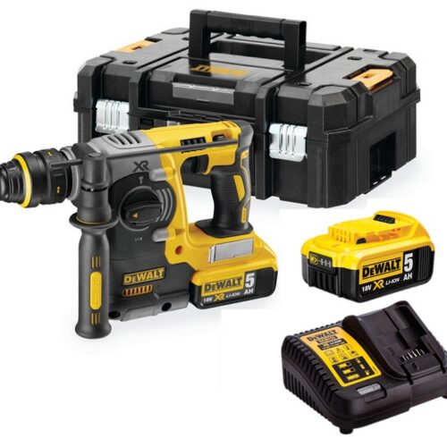 Młotowiertarka 18V SDS-PLUS XR BL 2 x 5,0 Ah T-STAK