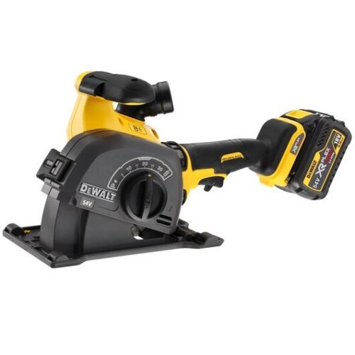 Akumulatorowa bruzdownica 54V XR FlexVolt 125 mm 2 x 6,0 Ah