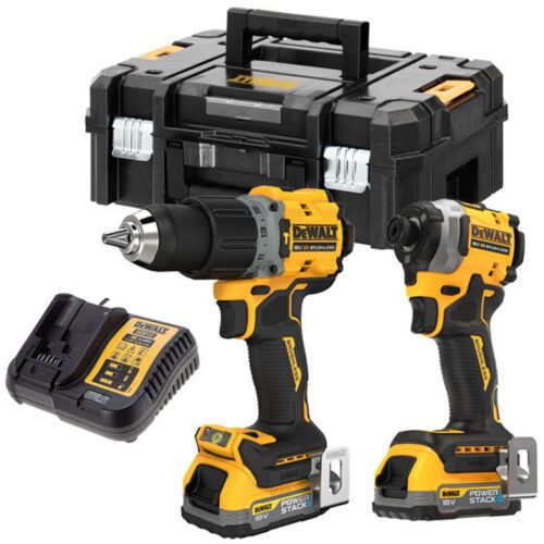 Zestaw wkrętarka DCD805 + zakrętarka DCF850 18V 2 x 1,7 Ah