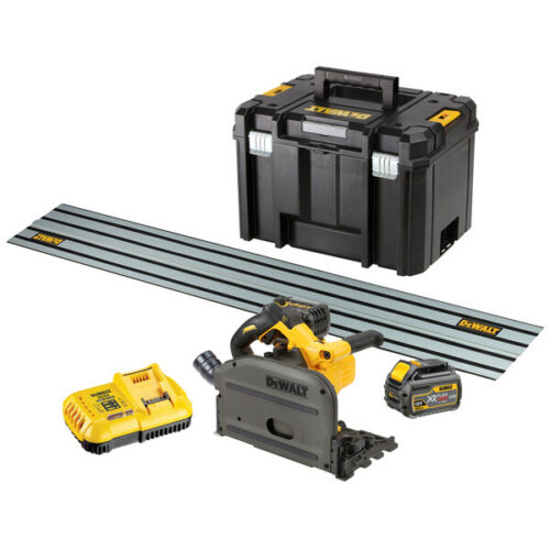 Zagłębiarka akumulatorowa 54V 165 mm 2 x 6,0 Ah + szyna 1,5 m