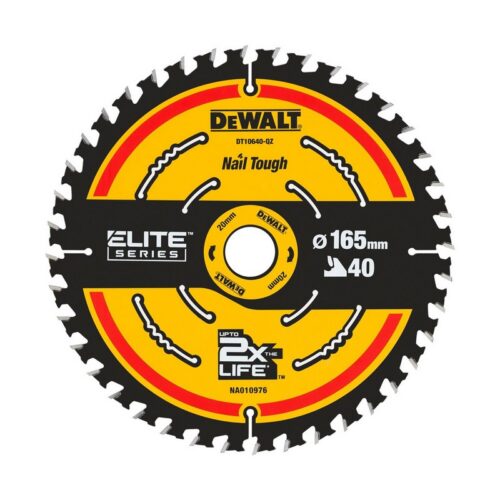 Piła tarczowa do drewna Elite 165 x 20 mm 40 zębów