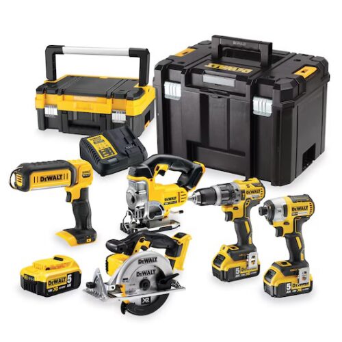 Zestaw Combo 18V DCD796,DCF887,DCS391,DCS331,DCL050 3 x 5,0 Ah