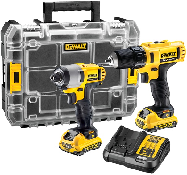 Zestaw XR 12V DCD710 + DCF815 2 x 2,0 Ah