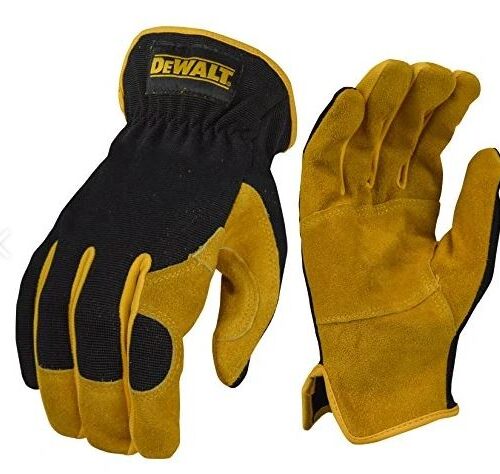 Rekawiczki skórzane wzmocnione DeWalt rozm.l