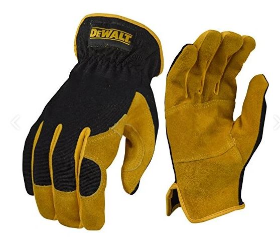 Rekawiczki skórzane wzmocnione DeWalt rozm.l